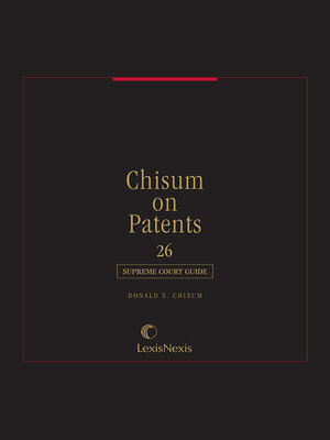 cover image of Chisum on Patents